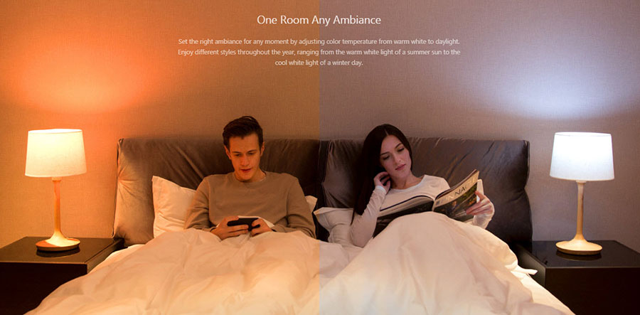 Xiaomi Yeelight E27 Smart LED Bulb 2 (Color) - หลอดไฟแอลอีดีอัจฉริยะรุ่น 2 (สี)