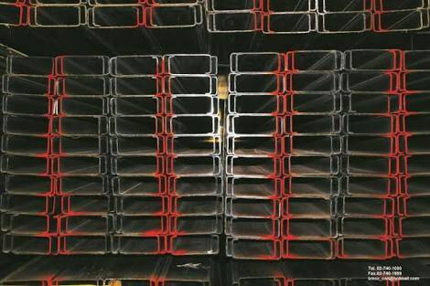 เหล็กตัวซี 125 x 50 x 20 x 2.3mm x 6M มอก.