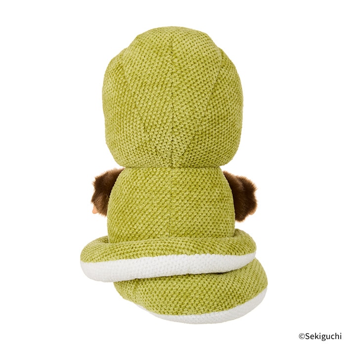 [PRE-ORDER] ตุ๊กตา ม่อนชิชิ ชุดงูเขียว Size S ม่อนชิชิคุง ปีมะเส็ง ปีงู Monchhichi Snake Zodiac นำเข้าจากญี่ปุ่น 干支 巳 モンチッチ Sサイズ