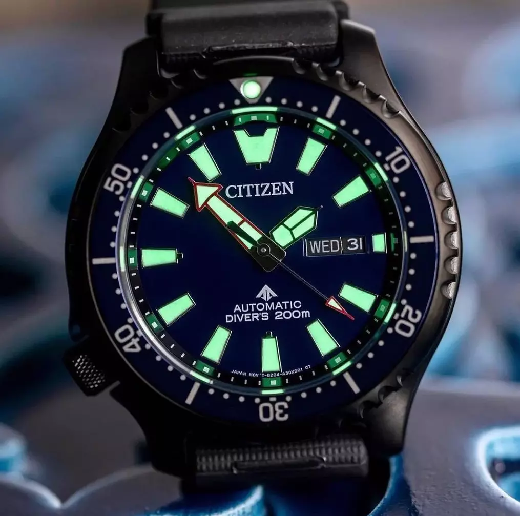 Citizen NY0158-09L นาฬิกาผู้ชาย Promaster Dive Automatic Men's Watch