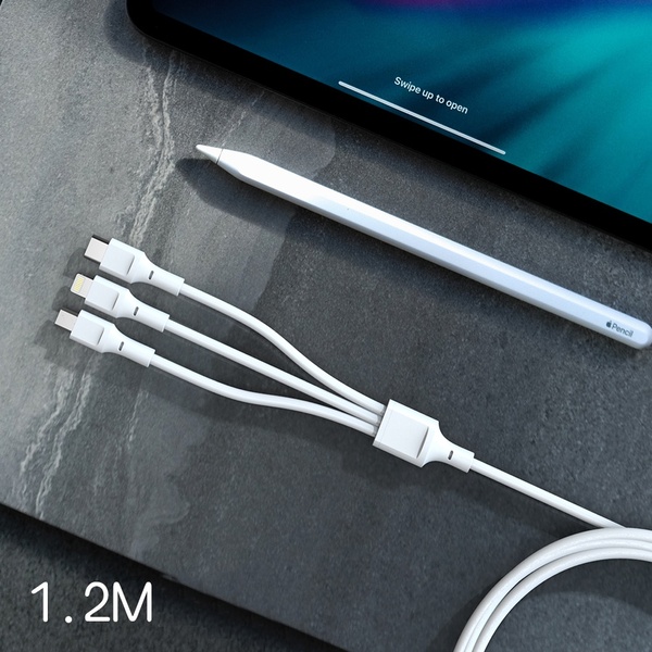 สายชาร์จ 3in1 Sendem M33 ชาร์จเร็ว 3A ประกันศูนย์ 1 ปี