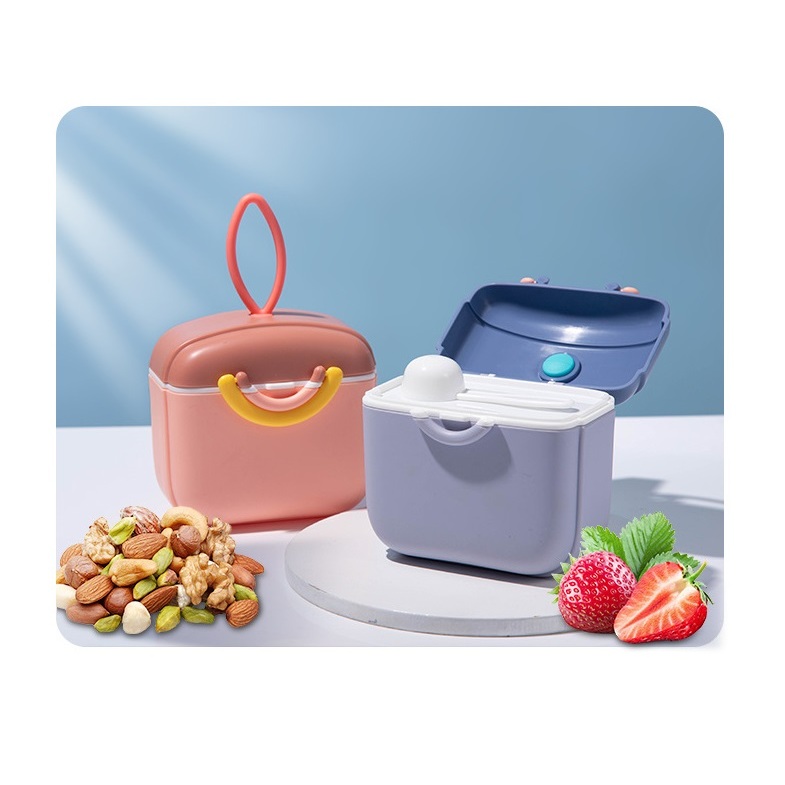 กล่องใส่นมผงแบบพกพา มีหูแขวน