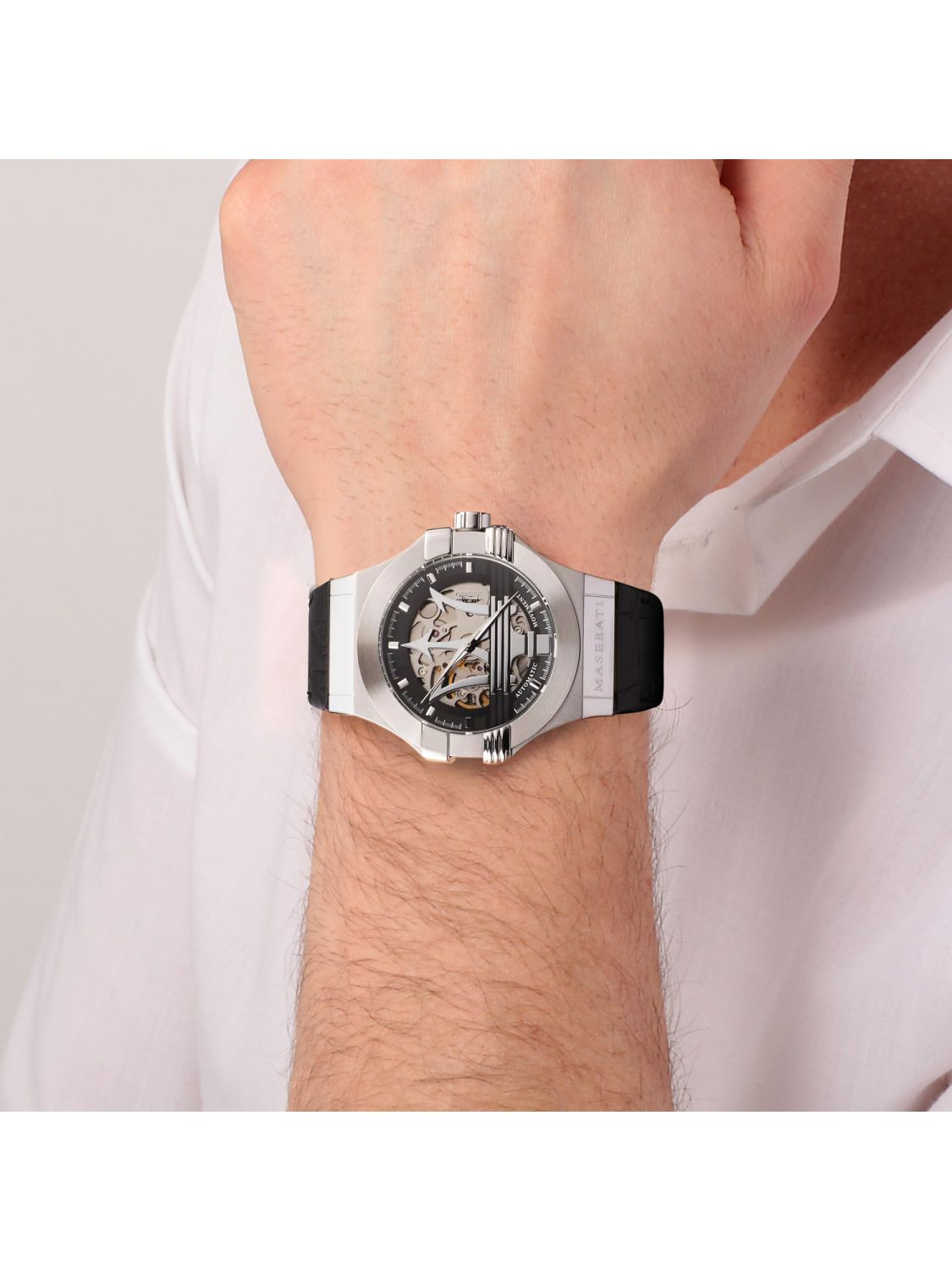 Maserati R8821108038 นาฬิกาผู้ชาย Potenza Automatic Men's Watch