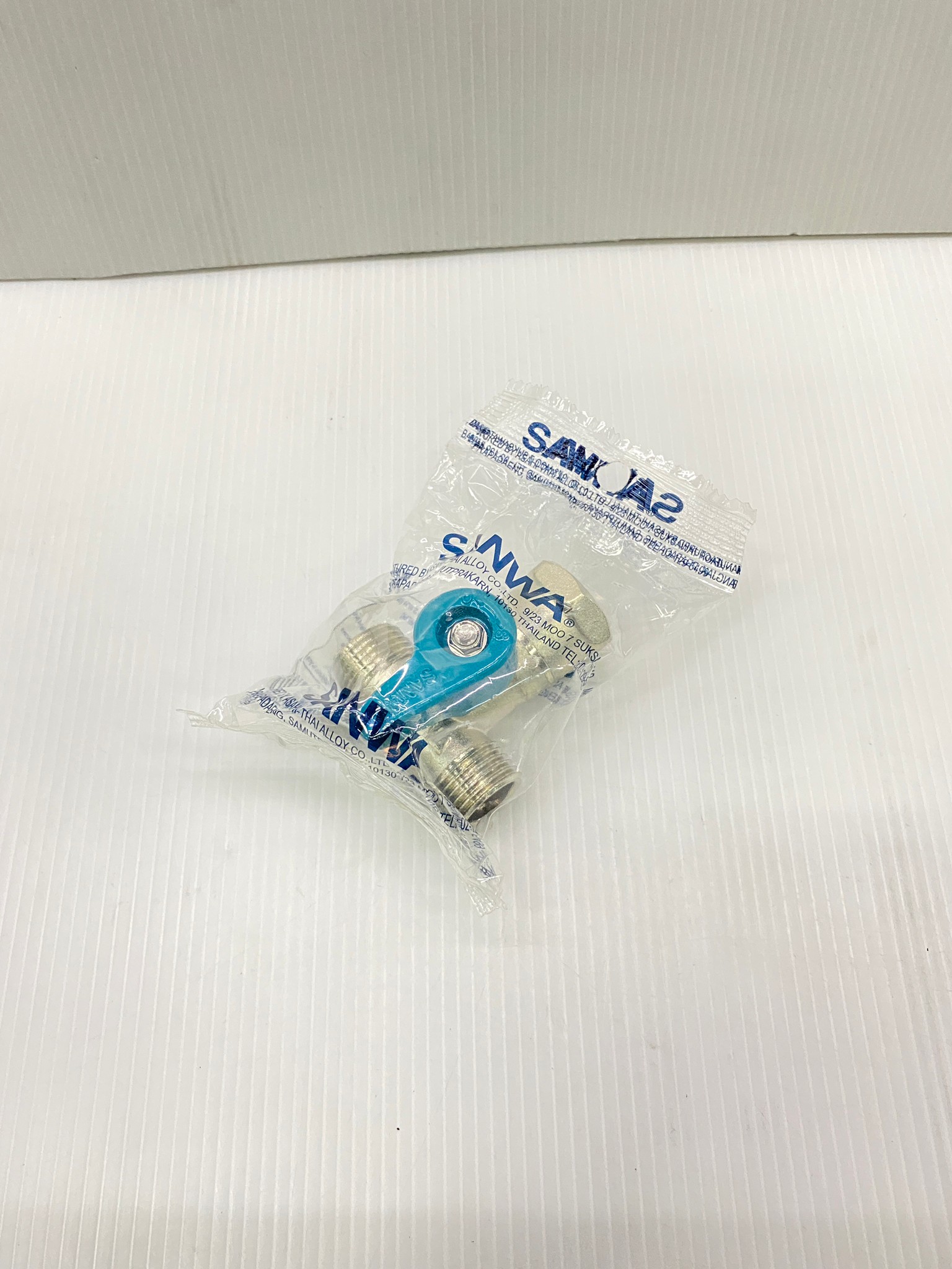 มินิบอลวาล์ว 3 ทาง 1/2นิ้ว (ผู้ เมีย ผู้) SANWA ของแท้ 100%