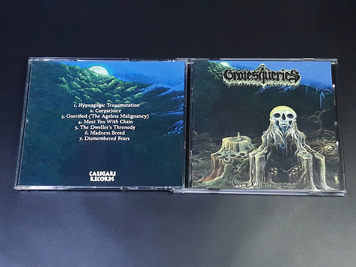 GROTESQUERIES'Vile Crematory' CD