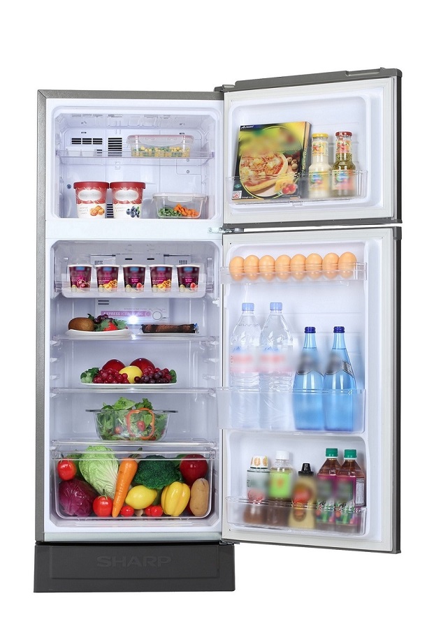 ตู้เย็น 2 ประตู SHARP 5.9 คิว รุ่น SJ-C19E-BLU สีฟ้า ประกันศูนย์ 1 ปี