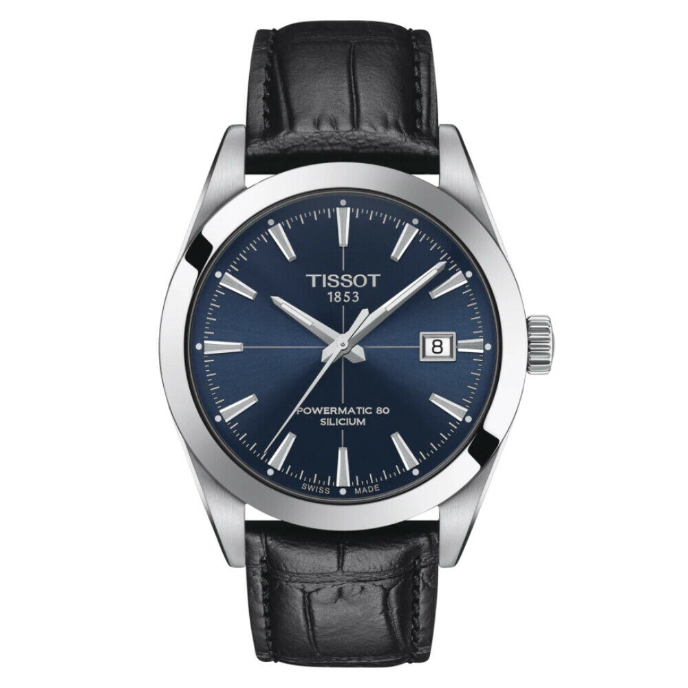 Tissot T127.407.16.041.01 นาฬิกาผู้ชาย Gentleman Powermatic 80 Automatic Chronometer Men's Watch