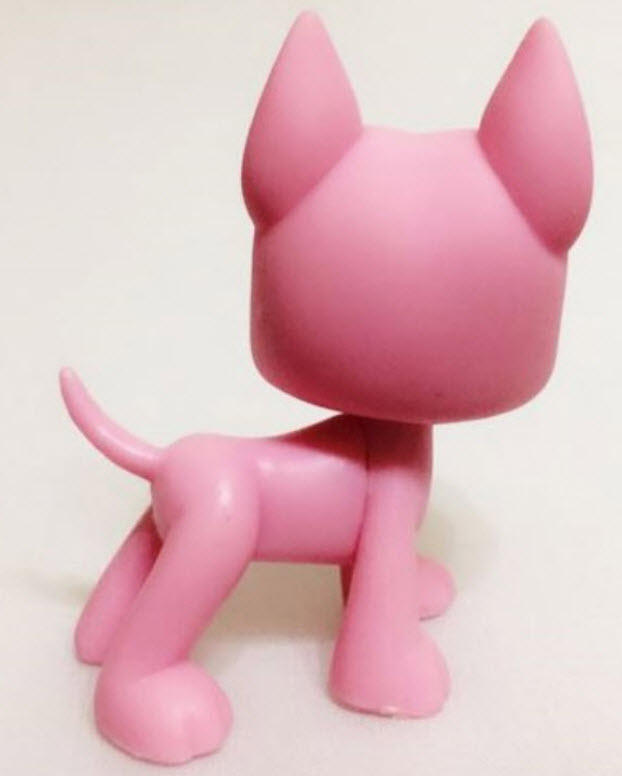 สุนัขเกรทเด้นท์ (Great Dane) สีชมพู ตาสีเขียว (ขายดี)