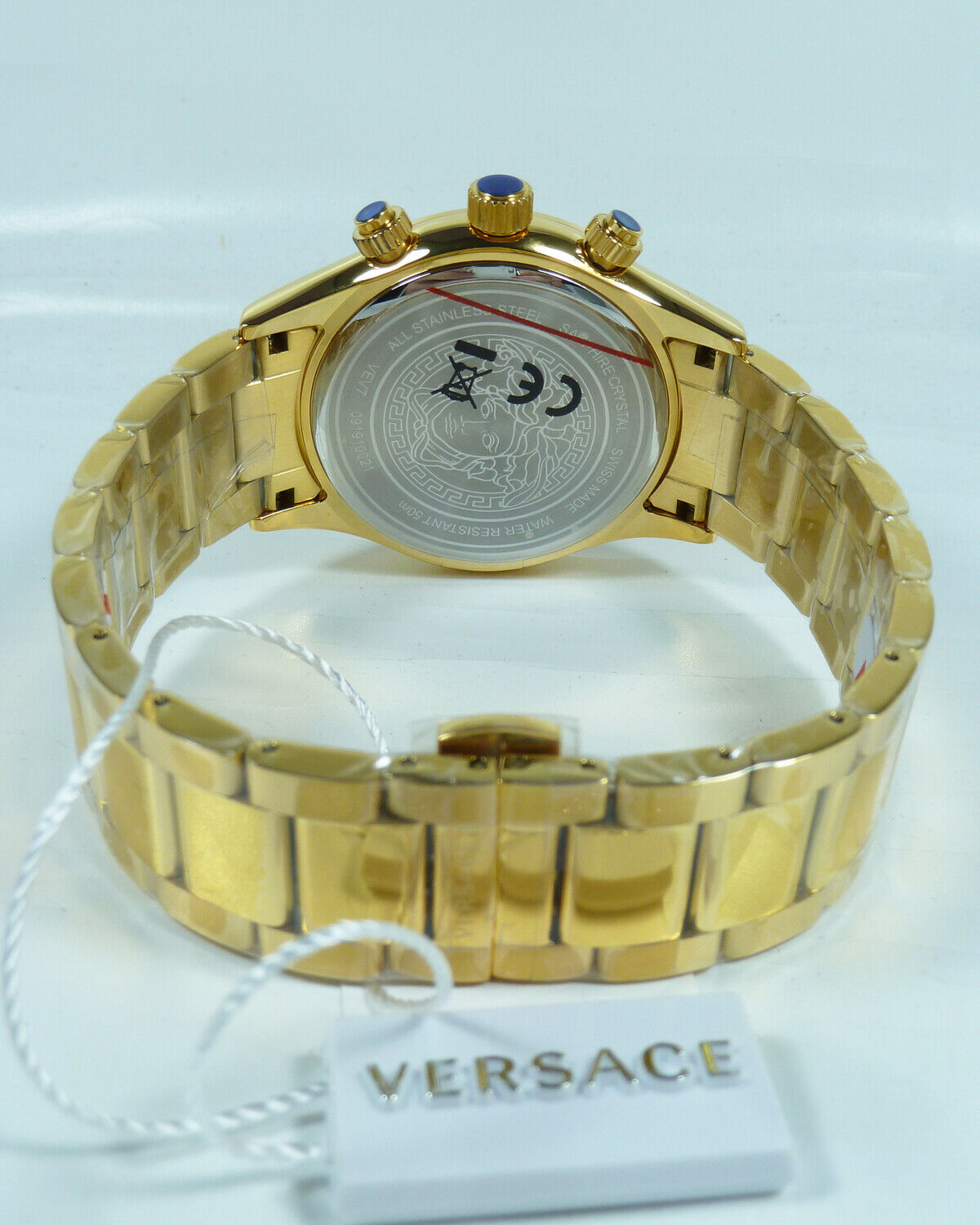 Versace VEV700619 นาฬิกาผู้ชาย Chrono Classic Quartz Swiss Made Men's Watch