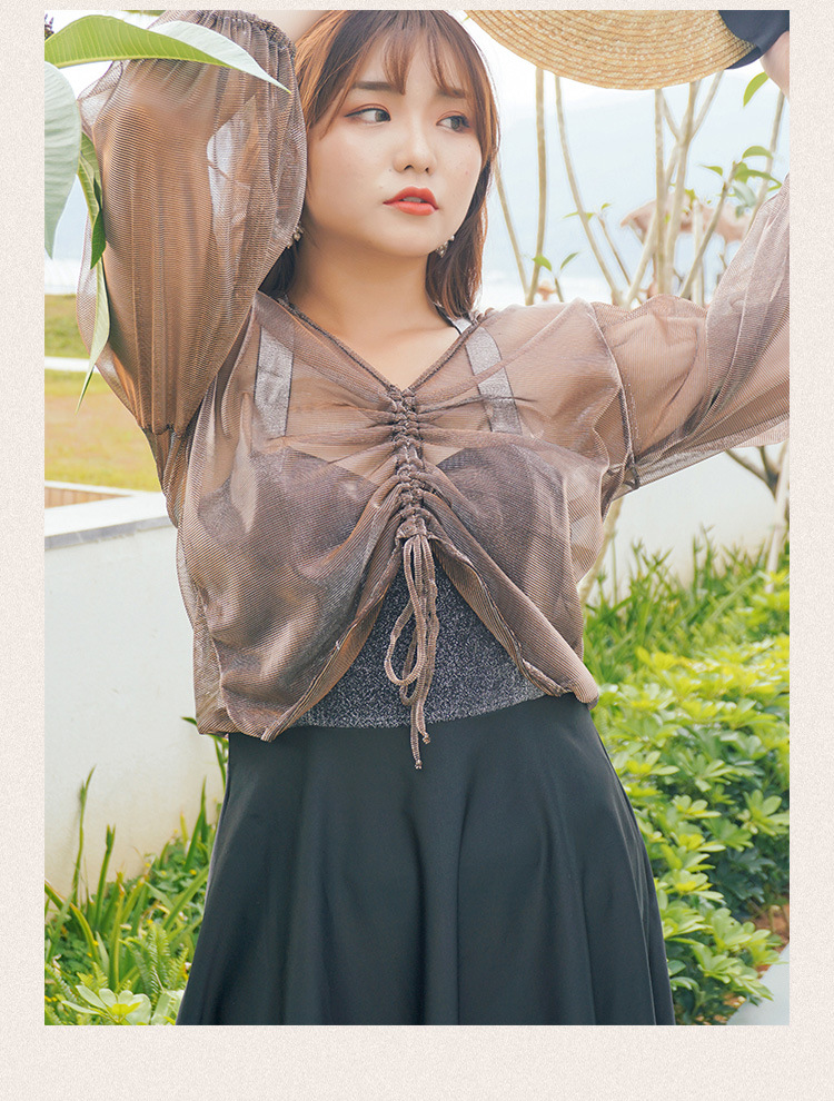 ชุดว่ายน้ำคนอ้วน 5xl พร้อมส่ง :ชุดว่ายน้ำไซส์ใหญ่ชุดเที่ยวทะเลสีดำสายไขว้ด้านหลังมาพร้อมเสื้อคลุม มีกางเกงขาสั้นใส่ด้านในแบบสวยน่ารักมากๆจ้า :รอบอก38-48นิ้ว เอว34-44นิ้ว สะโพก42-52นิ้ว เสื้อคลุมรอบอกกว้าง 48นิ้ว