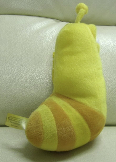 หนอนสีเหลือง (Larva) ขนาด 6 นิ้ว