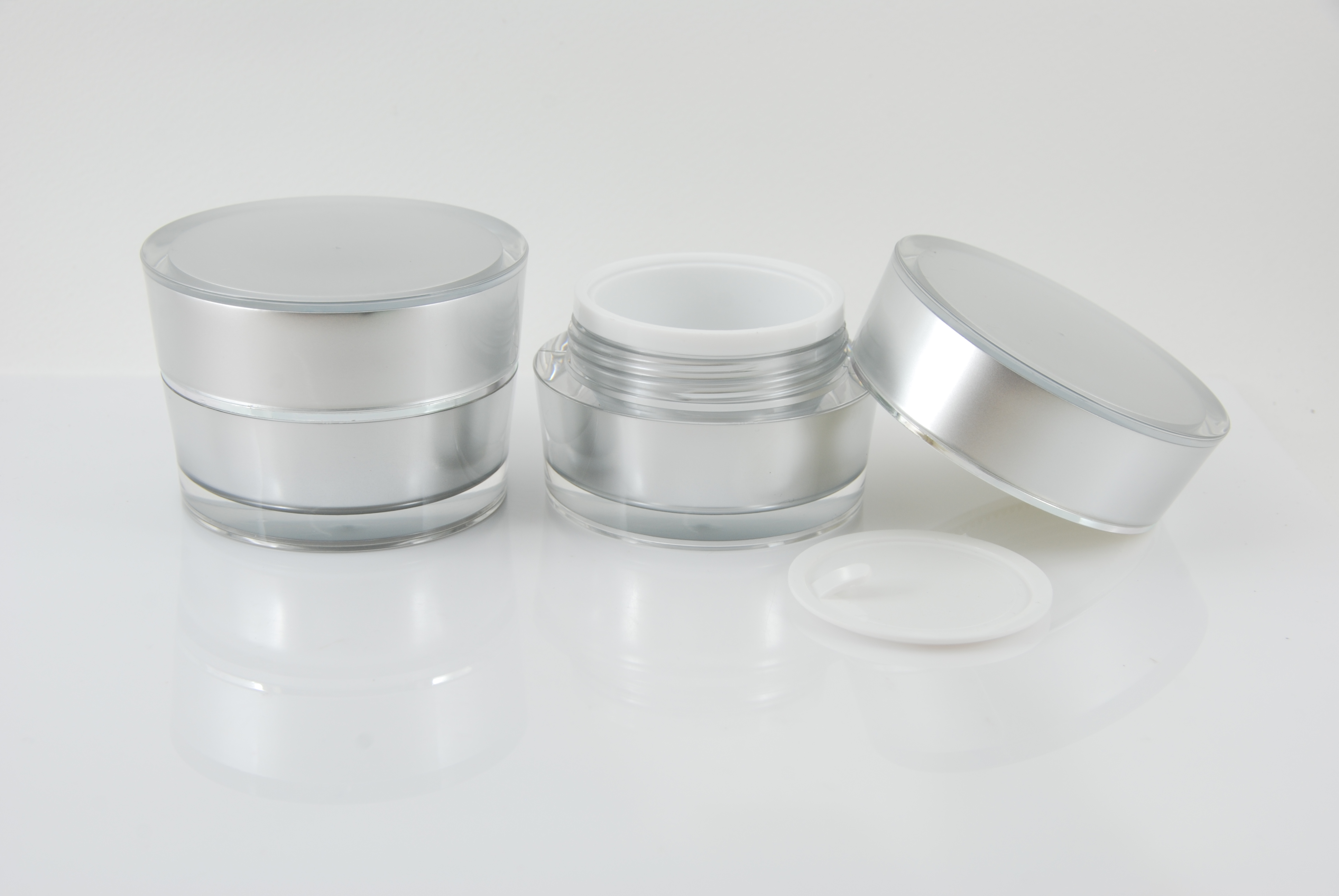 กระปุก K11 ขนาด 5 กรัม สีเงิน (10ชิ้น)