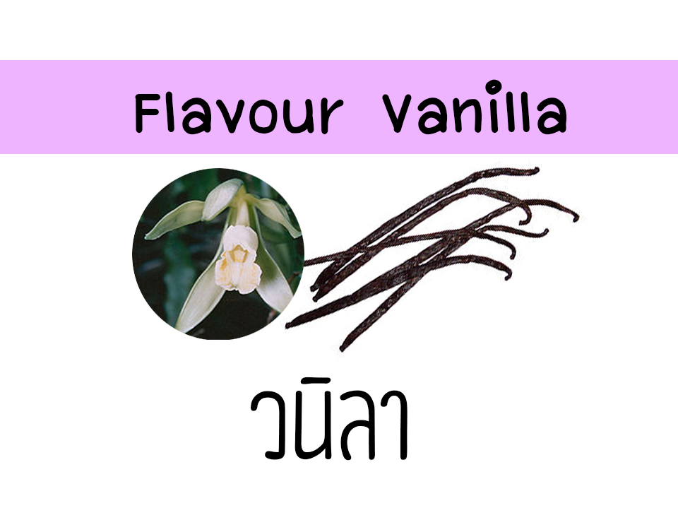 Flavour Vanilla วนิลา 100 ml