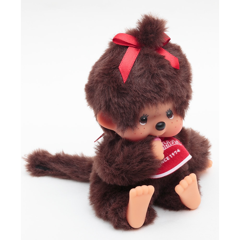[PRE-ORDER] พวงกุญแจ ตุ๊กตา ม่อนชิชิ ออริจินอล หญิง Monchhichi Original Keychain Girl นำเข้าจากญี่ปุ่น モンチッチ キーチェーン 女の子 202485