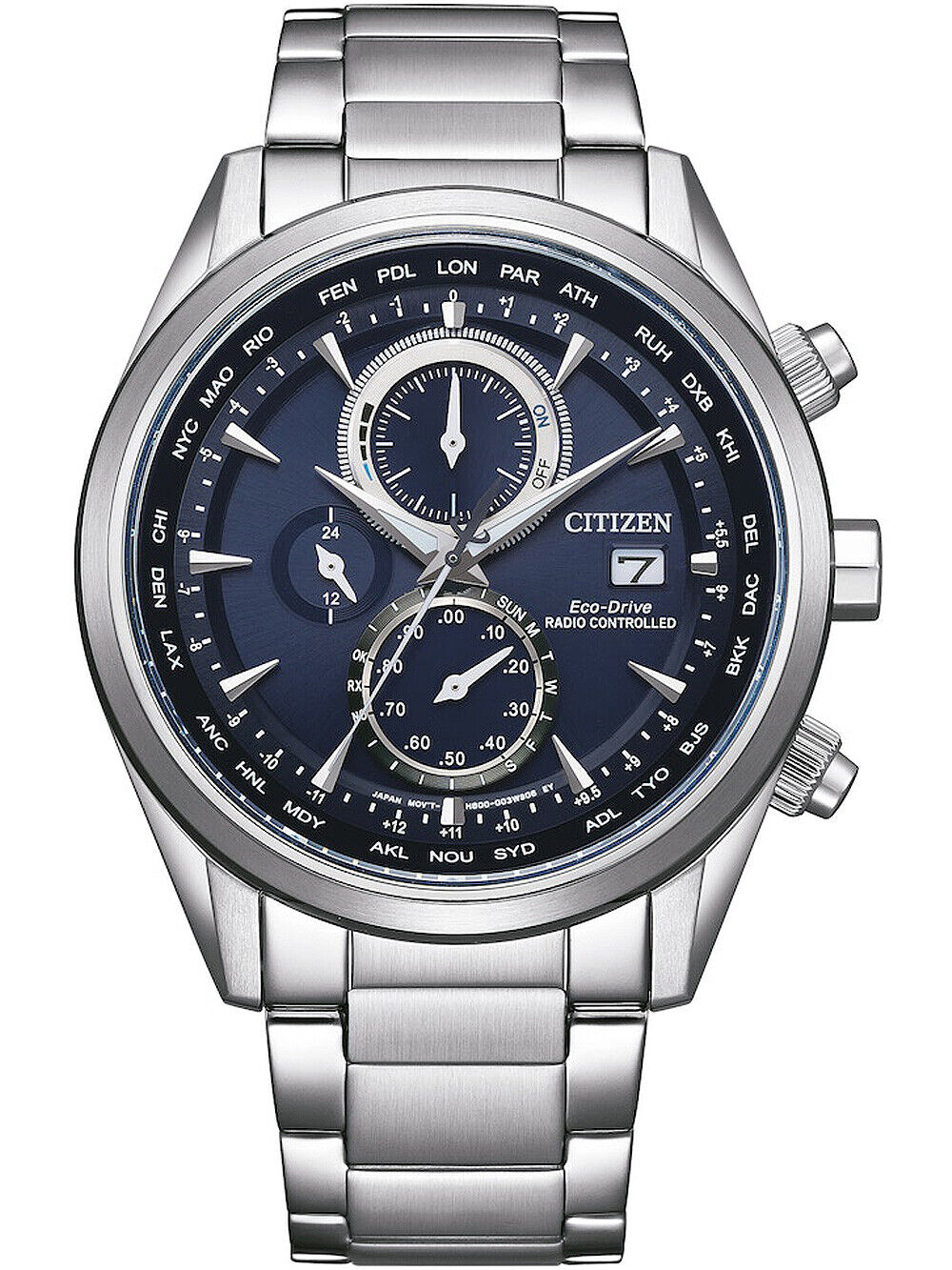 Citizen AT8260-85L นาฬิกาผู้ชาย Radio Controlled Eco-Drive Men's Watch