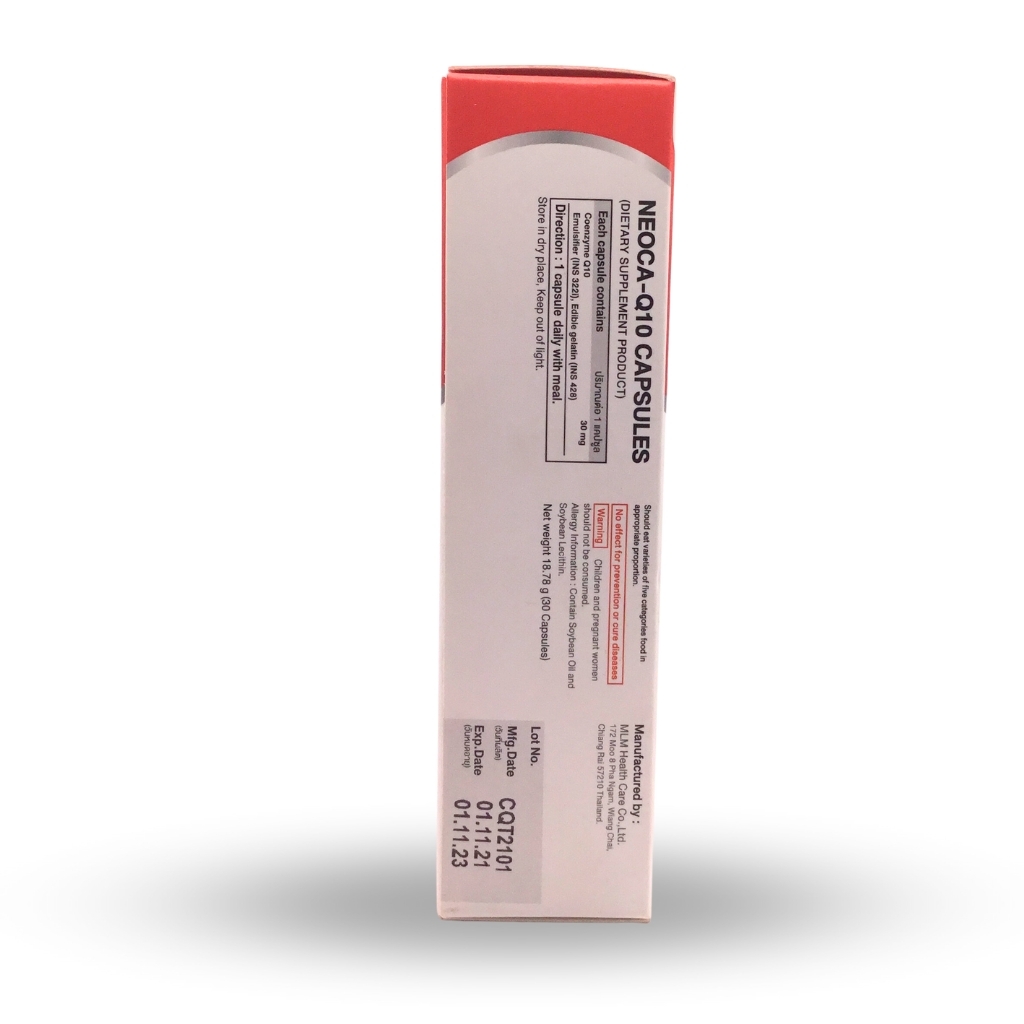 Neoca Q 10 capsules (นีโอก้า คิว10 ชนิดแคปซูล)