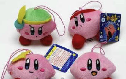 เคอร์บี้ (Kirby) ชุด 4 ตัว ขนาด 3 นิ้ว