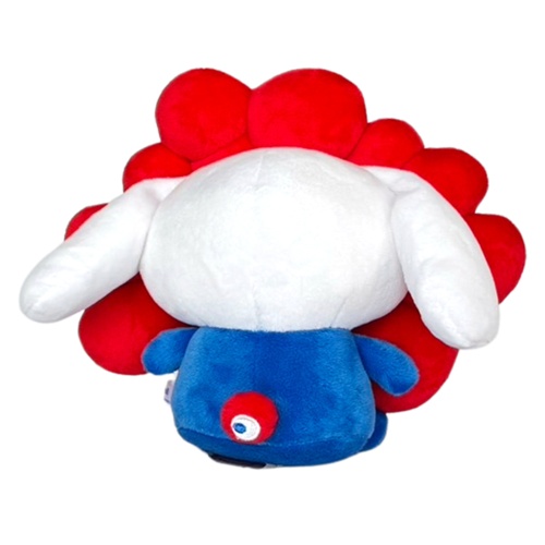 [PRE-ORDER] ตุ๊กตา ชินนามอนโรล Cinnamoroll x MYAKU-MYAKU Official Mascot งาน Osaka Expo 2025 นำเข้าจากญี่ปุ่น サンリオキャラクターズ ミャクミャクなりきりぬいぐるみM シナモロール