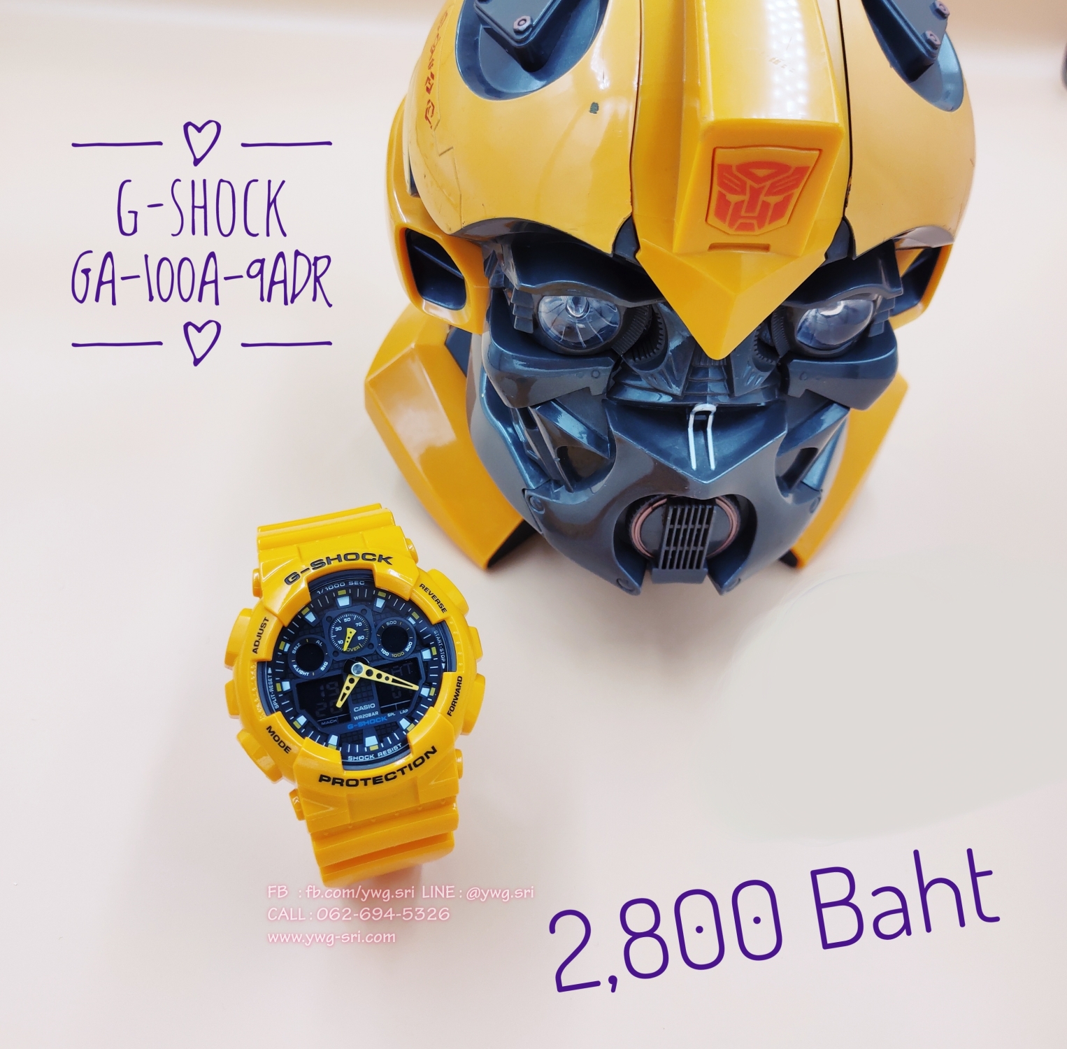G-SHOCK รุ่น GA-100A-9A