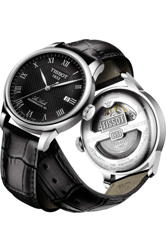 Tissot T006.407.16.053.00 นาฬิกาผู้ชาย Tissot รุ่น T0064071605300, Le Locle Powermatic 80 Automatic Men's Watch