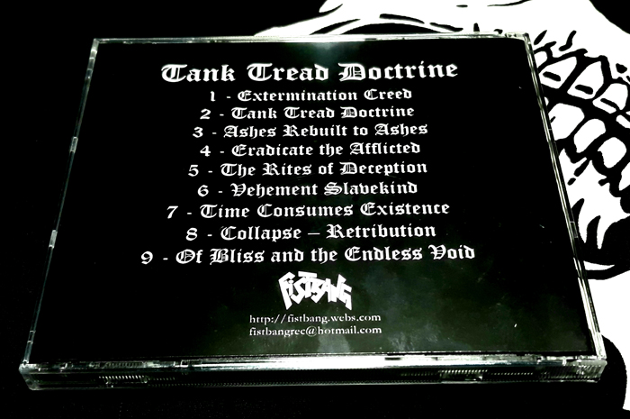 WARGRINDER'Tank Tread Doctrine' CD