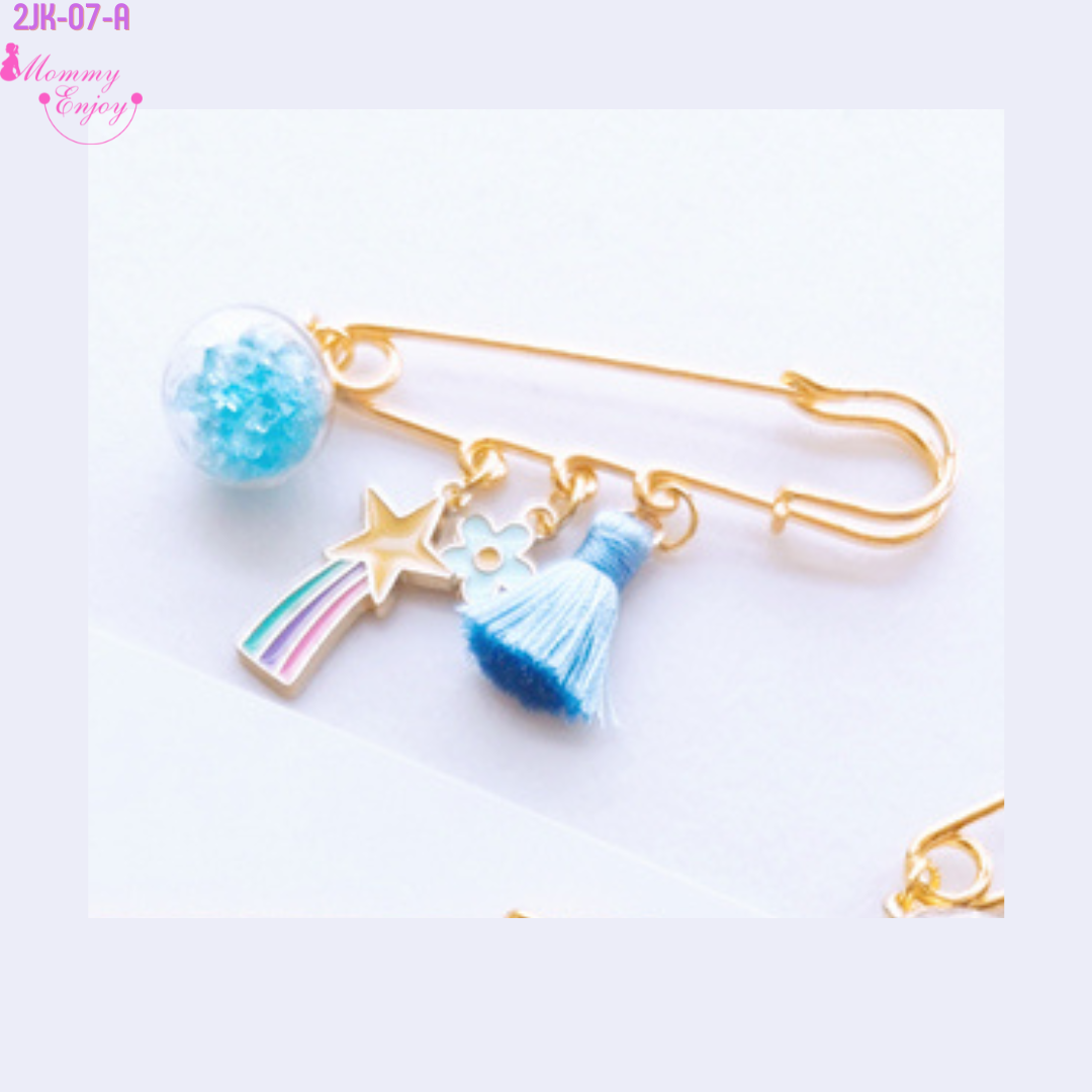 เข็มกลัดติดชุด ติดเพื่อความสวย หรือติดเพื่อความเชื่อสวยลงตัว เซต star