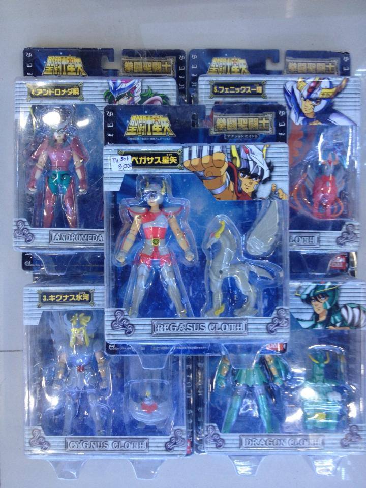 Bandai Action Figure Saint Seiya (Set 5 Pcs)