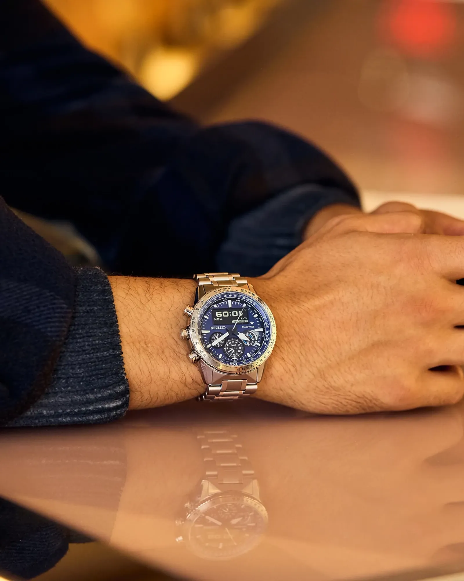 Citizen JV2000-51L นาฬิกาผู้ชาย Promaster Skyhawk Eco-Drive Men's Watch