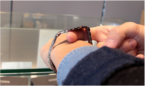 Citizen AR5000-68A นาฬิกาผู้ชาย Eco-Drive One Ultra Slim Men's Watch