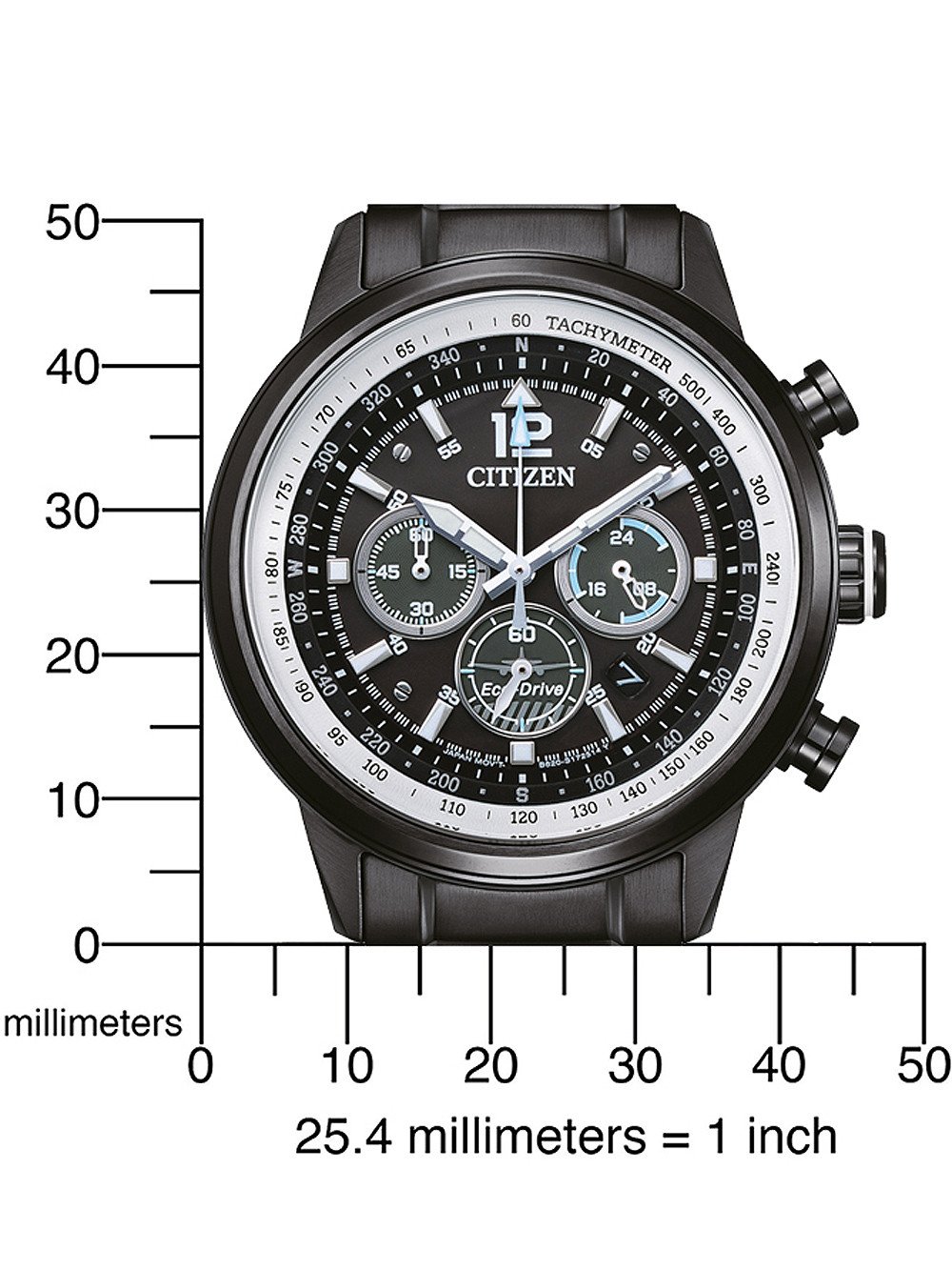 Citizen CA4475-89E นาฬิกาผู้ชาย Eco-Drive Pilot Chronograph Men's Watch