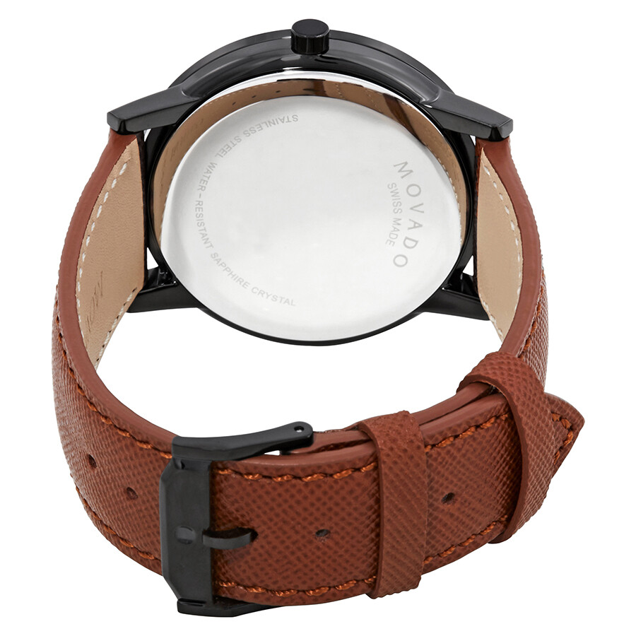 Movado 0607198 นาฬิกาผู้ชาย Museum Quartz Men's Watch