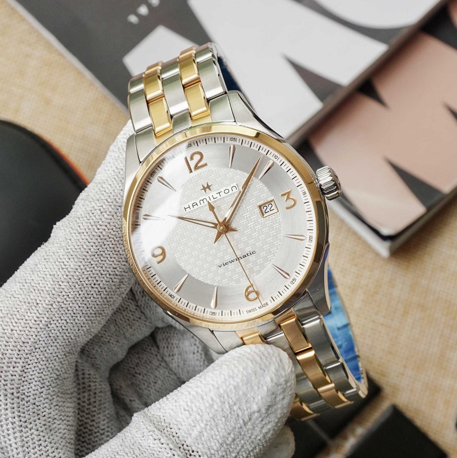Hamilton H42725151 นาฬิกาผู้ชาย Hamilton รุ่น H42725151, Jazzmaster Viewmatic Automatic Men's Watch