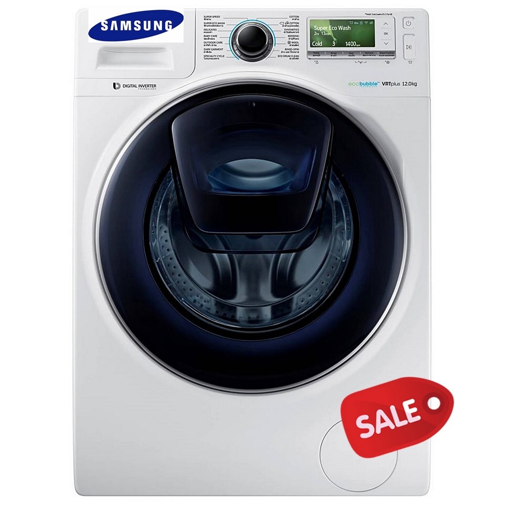 SAMSUNG เครื่องซักผ้าฝาหน้า (10.5 Kg) รุ่น WW10T634DLE/ST