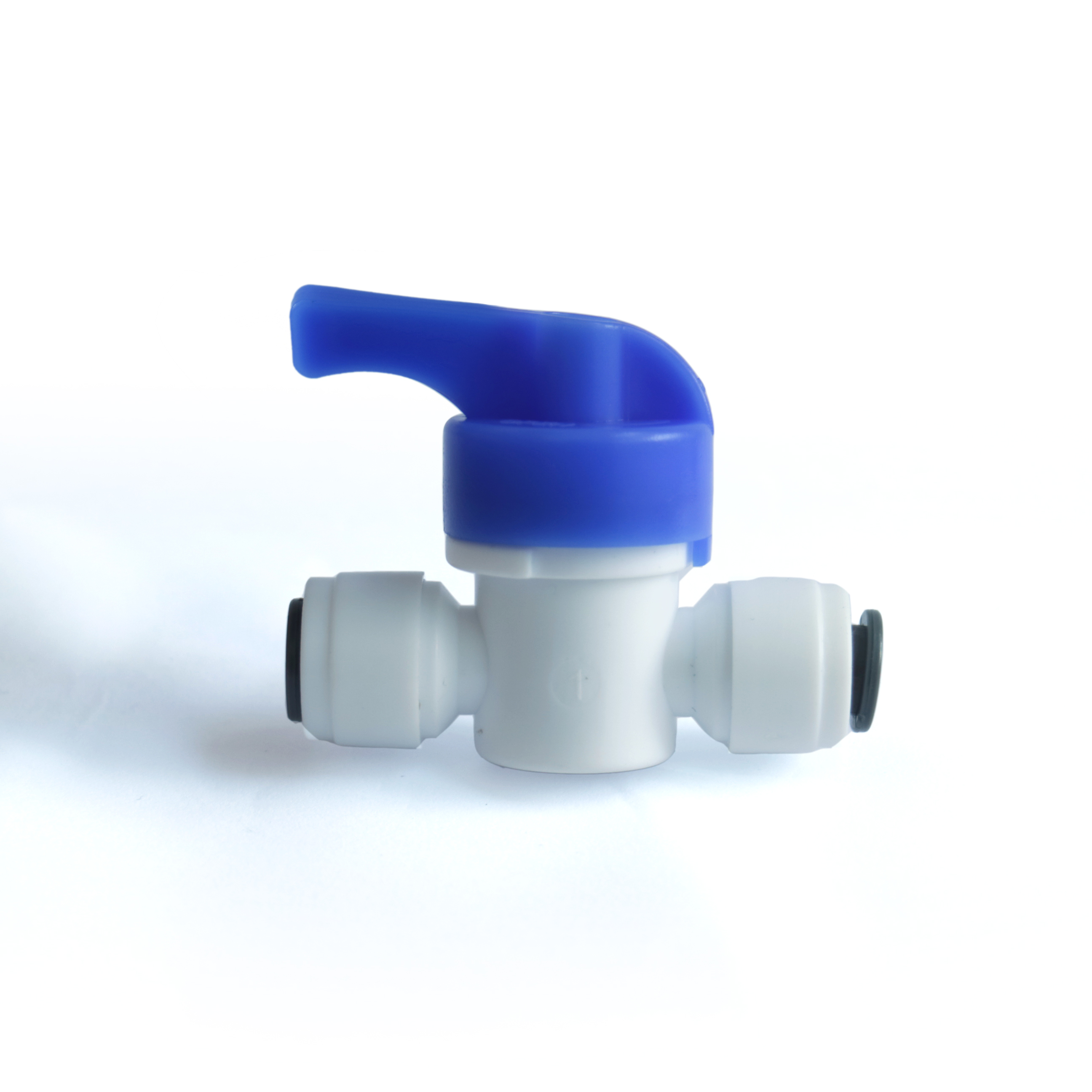 ข้อต่อ บอลวาล์ว (1/4" x 1/4") 2หุน x 2หุนPlastic สวมเร็ว Speed Fit