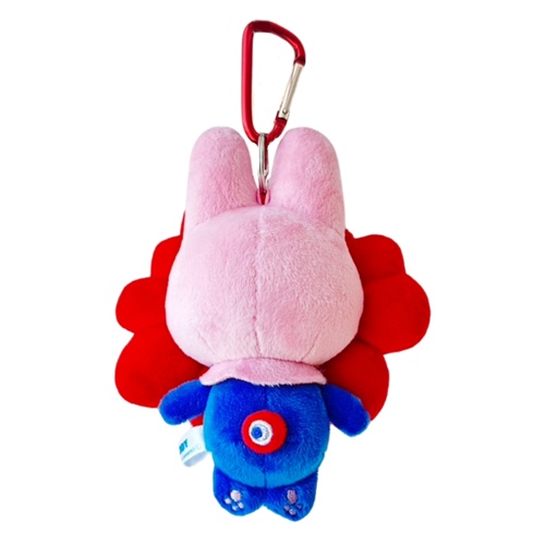 [PRE-ORDER] พวงกุญแจ ตุ๊กตา มายเมโลดี้ My Melody x MYAKU-MYAKU Official Mascot Keychain งาน Osaka Expo 2025 นำเข้าจากญี่ปุ่น EXPO2025 サンリオキャラクターズ ミャクミャクなりきりぬいぐるみBC マイメロディ