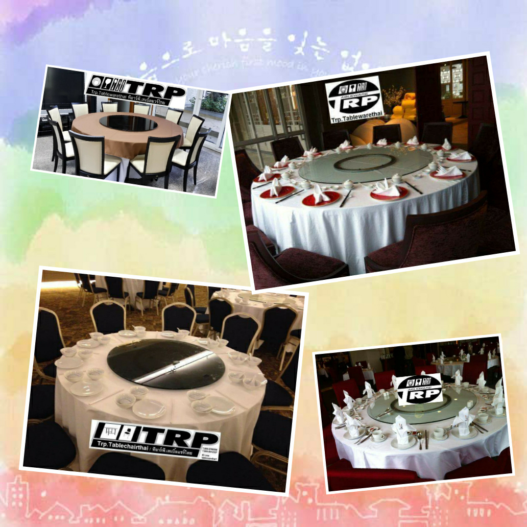 Round Table 圆桌会议 餐桌 中式餐桌 配有旋转镜组 โต๊ะกลม โต๊ะจีน ขนาด 200 cm.นั่ง 14 คน โต๊ะกลม พับครึ่ง มีล้อ,หน้าขาวโฟเมการ์,ขาเหล็กชุปโครเมี่ยม,โต๊ะประชุม,โต๊ะสัมมนาโต๊ะจัดเลี้ยง,โต๊ะโรงแรม Round Table Folding half with wheels Tablechairthai