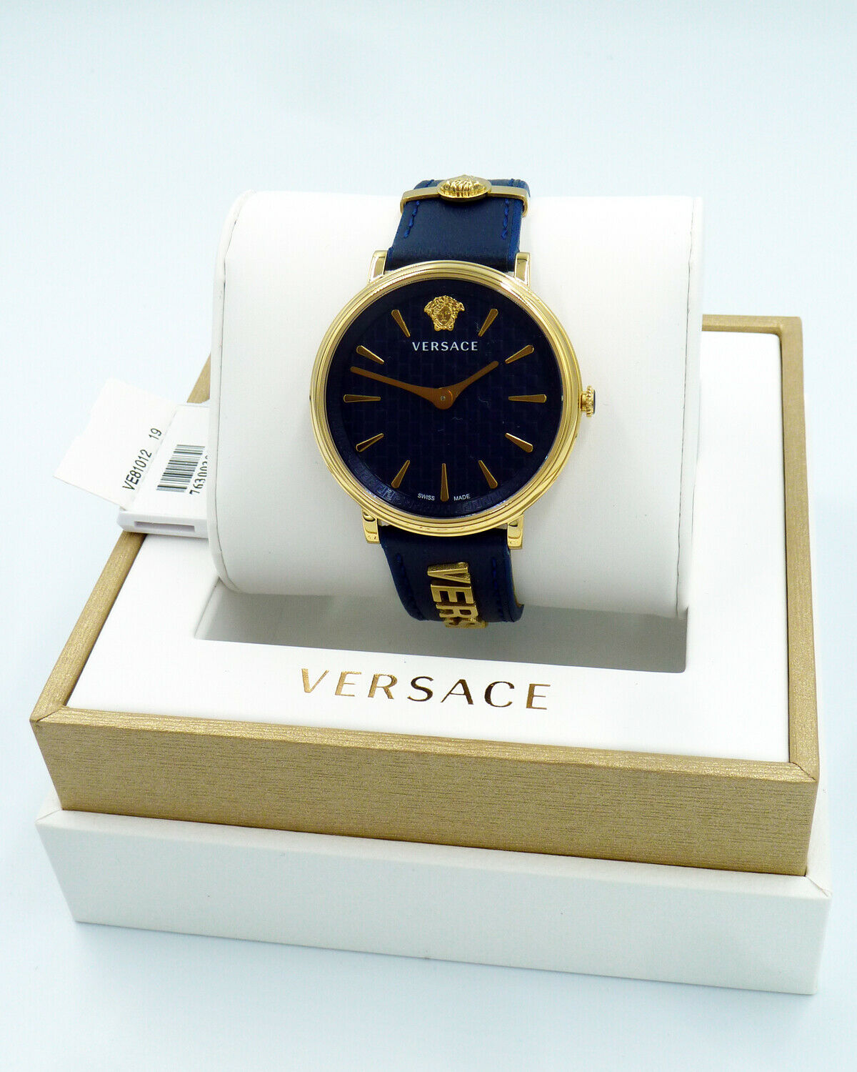 Versace VE8101219 นาฬิกาผู้หญิง V-Circle Quartz Women's Watch