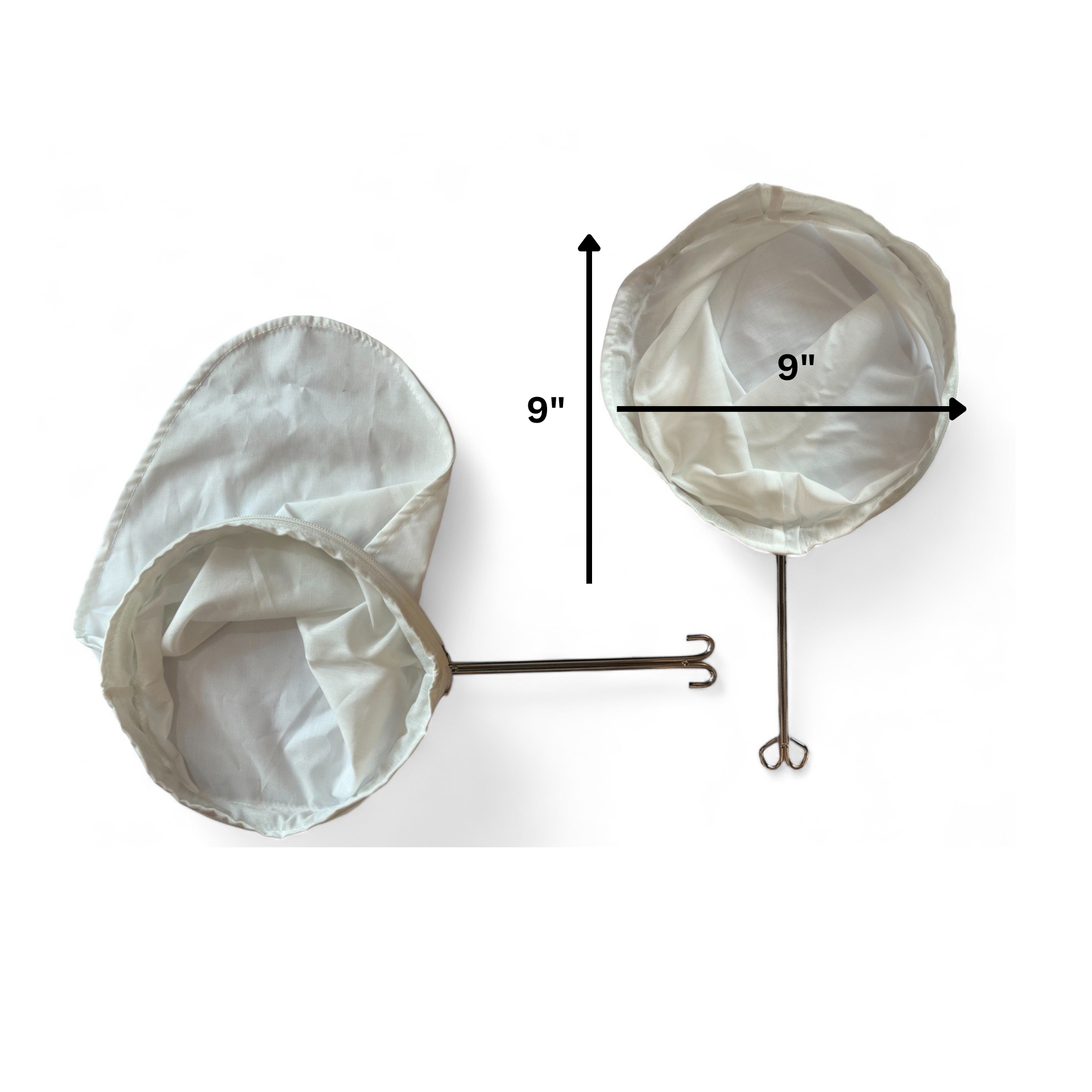 ถุงกรองชาใหญ่ ปากกว้าง 9 นิ้ว Tea bag with handle 9 inches