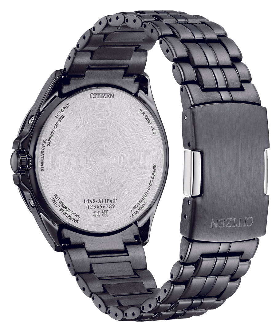 Citizen CB0294-54E นาฬิกาผู้ชาย Eco-Drive Perpetual World Time Men's Watch