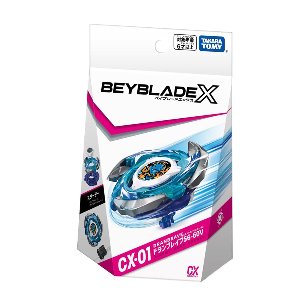 [PRE-ORDER] เบย์เบลด BEYBLADE X CX-01 DRANBRAVE S6-60V ของแท้ จาก Takara Tomy นำเข้าจากญี่ปุ่น