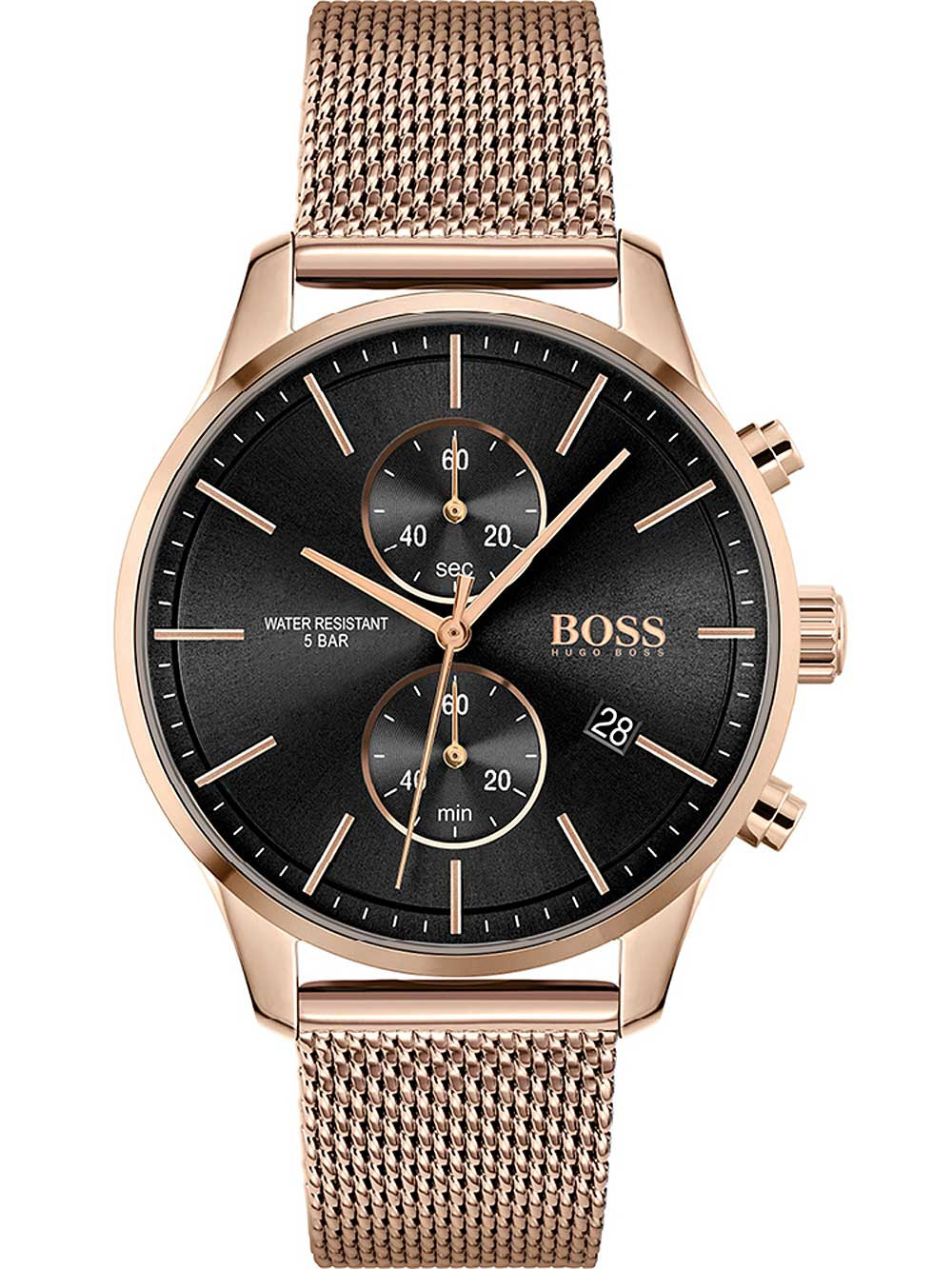 Hugo Boss 1513806 นาฬิกาผู้ชาย Metronome Chrono Quartz Men's Watch
