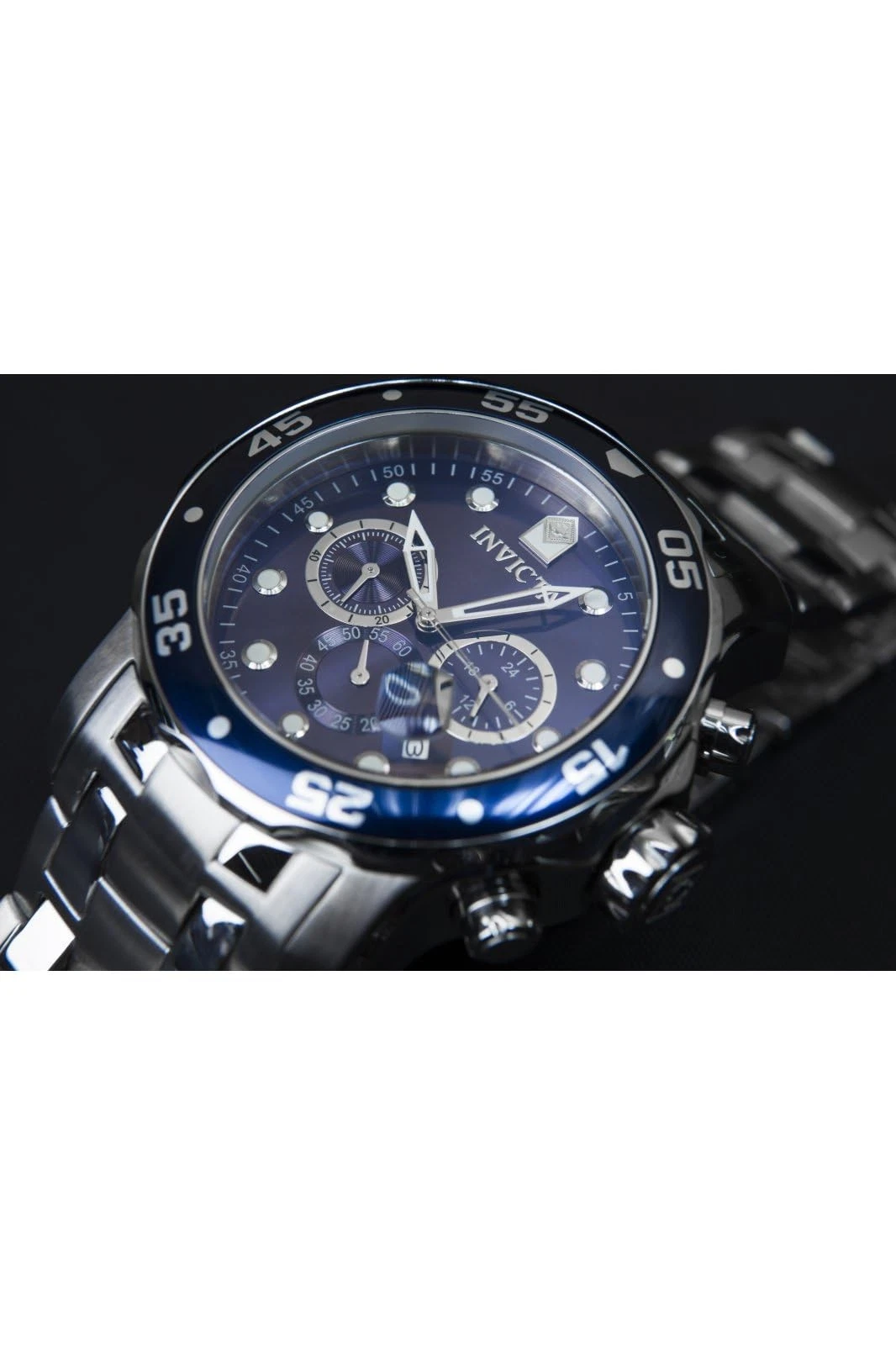 Invicta 0070 นาฬิกาผู้ชาย Pro Diver Chronograph 200M Men's Watch
