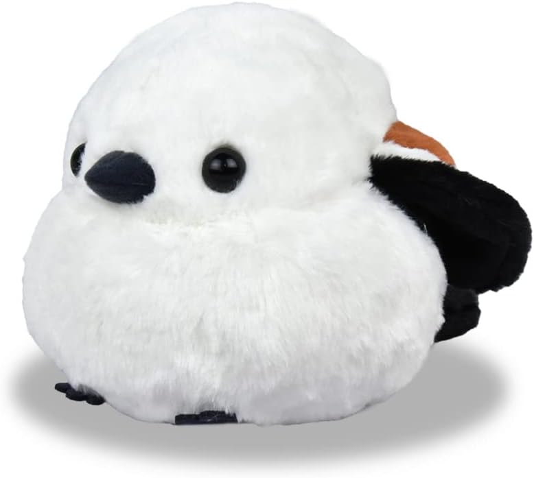 [PRE-ORDER] ตุ๊กตา ชิมะจัง นกชิมะเอะนากะ นกฮอกไกโด Size 15 x 17 x 16 cm นำเข้าจากญี่ปุ่น Fuku-Fuku Shimaenaga Shima-chan ふくふくシマエナガVJB シマちゃん 703274