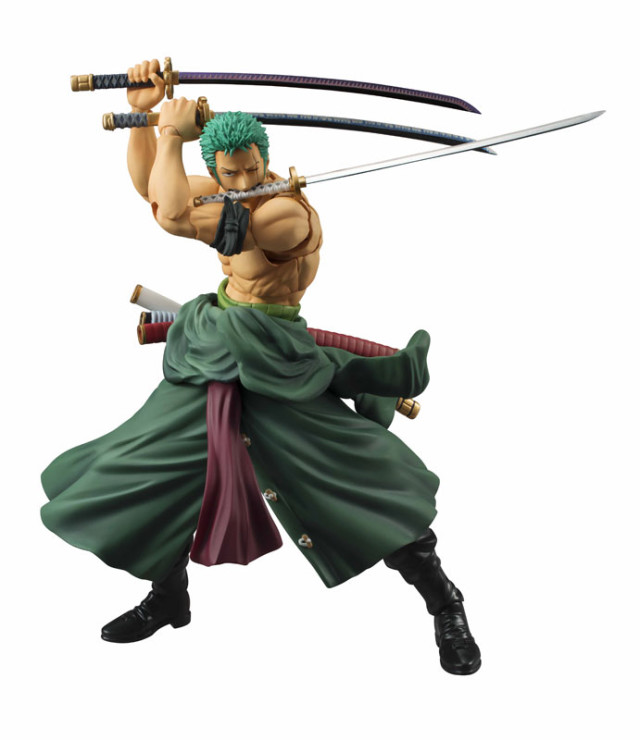 MegaHouse One Piece Variable Action Heroes Zoro Figure
