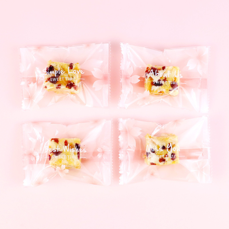 ถุงซีล ใส่ขนม คุกกี้ ลูกอม ขนาด 7x9.5-10 ซม. จำนวน 97-100 ใบ/แพ็ค ชุดที่ 6/6