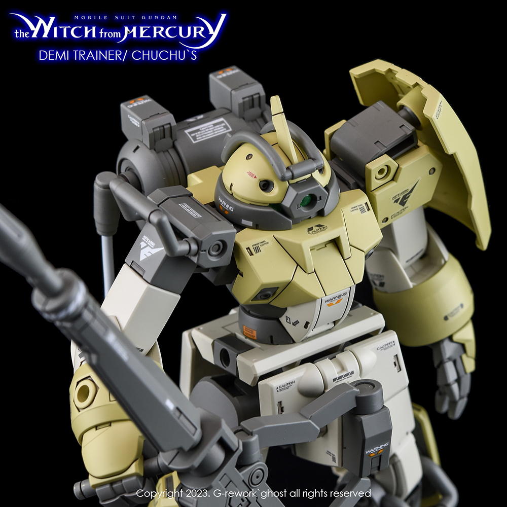 G-REWORK CUSTOM DECAL HG 1/144 CHUCHU DEMI & DEMI TRAINER
