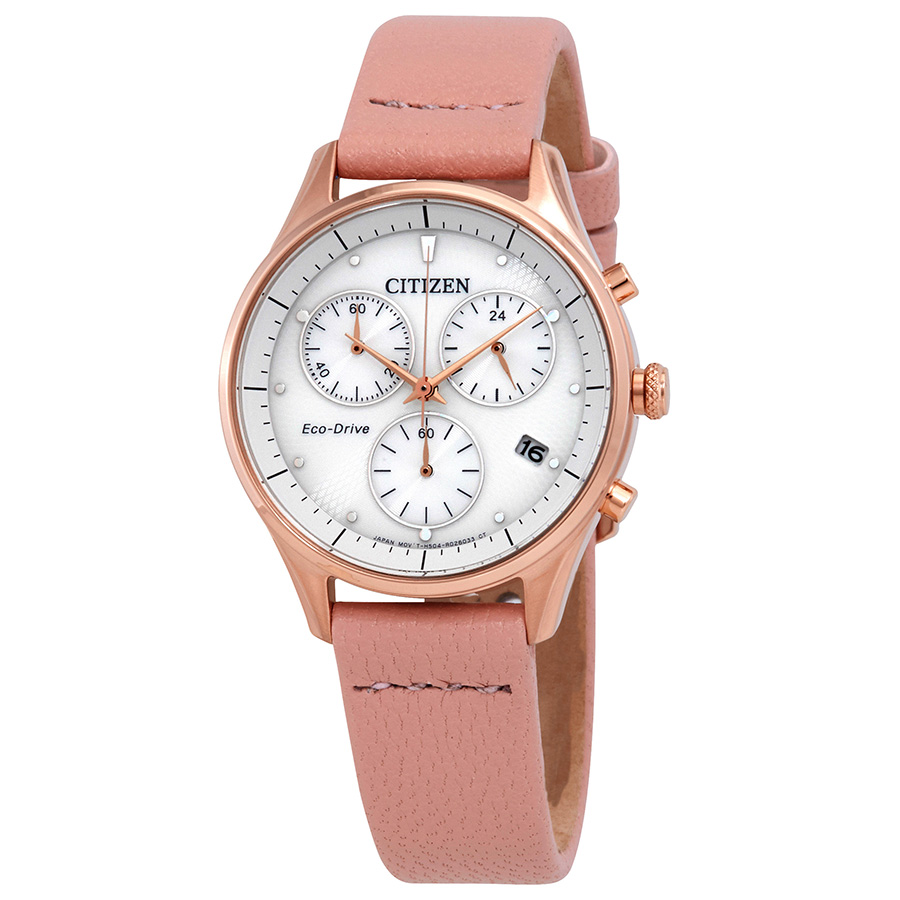 Citizen FB1443-08A นาฬิกาผู้หญิง Chandler Chronograph Eco-Drive Women's Watch