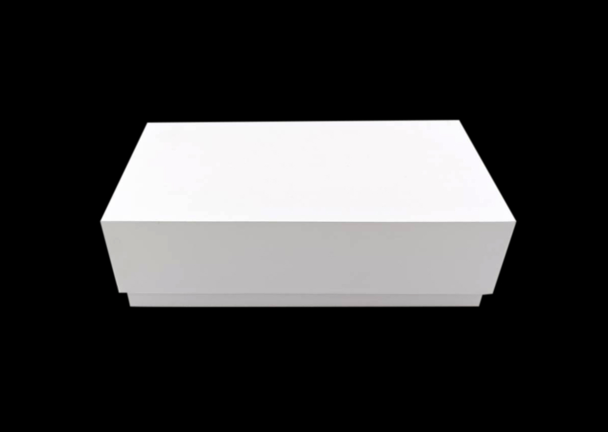 RC610 กล่องจั่วปัง ทรงฝาครอบไม่เต็มใบ ขนาด 10 x 20 x 6 ซม. ฝาสูง 5.2 ซม.