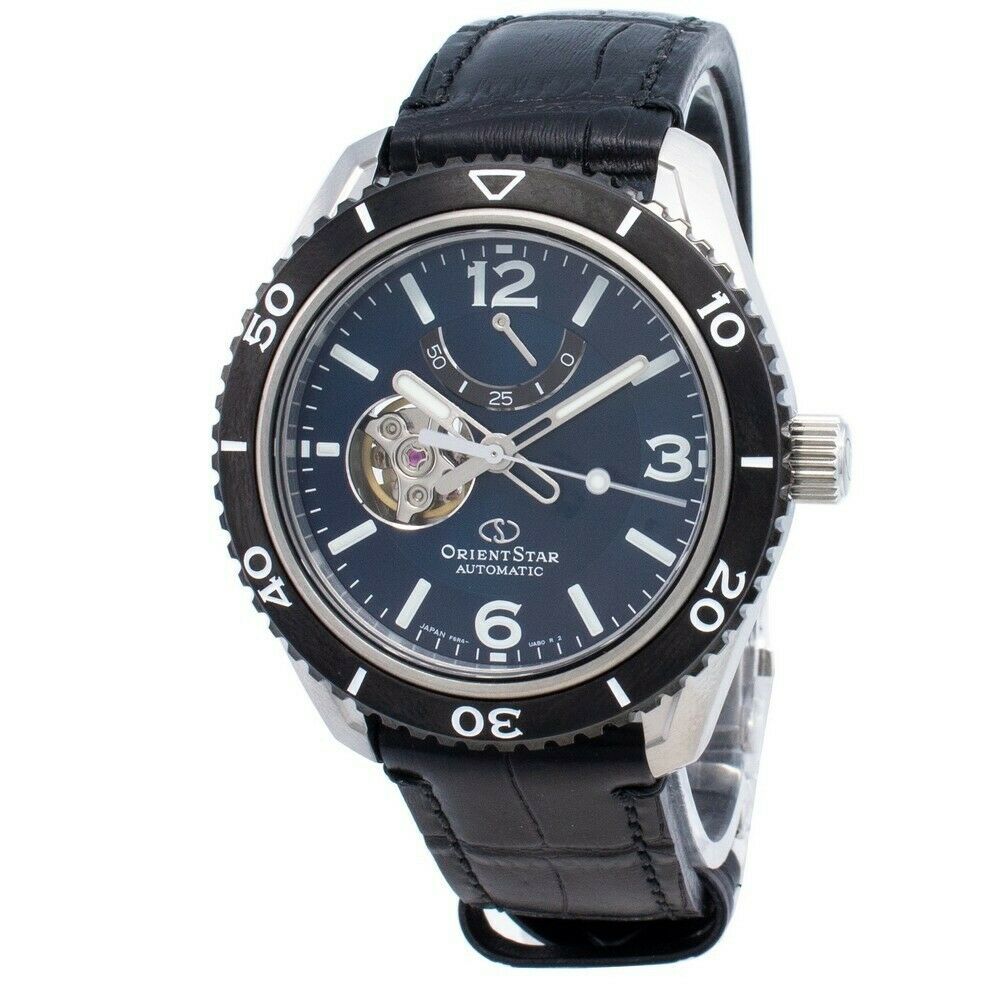 Orient RE-AT0104E00B นาฬิกาผู้ชาย Orient Star Automatic Open Heart Men's Watch