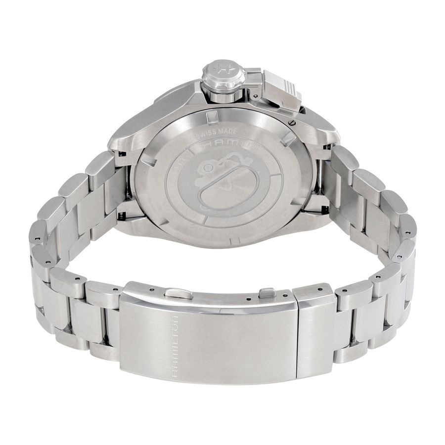 Hamilton H77705145 นาฬิกาผู้ชาย Hamilton รุ่น H77705145, Khaki Navy Frogman Automatic Men's Watch